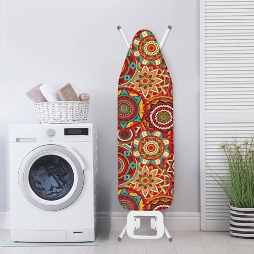 Boho Mandala Flower Print Ironing Protector - Image 3