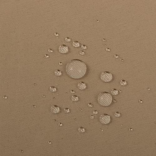 ALYVIA SPRING Waterproof Fabric Shower Curtain or Liner Coffee Brown - Image 5