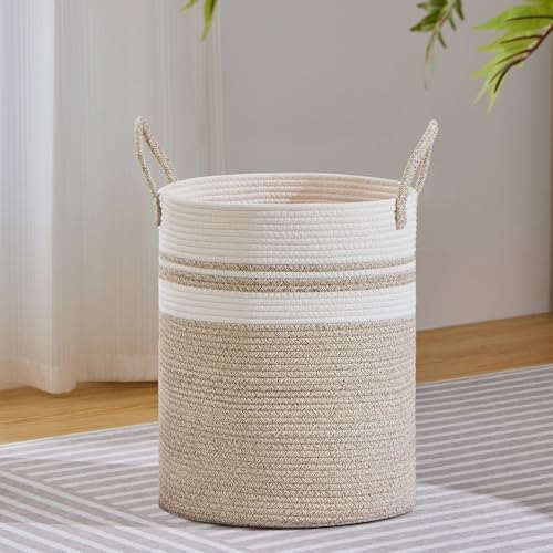 VIPOSCO 53L Tall Woven Laundry Basket Hamper by VIPOSCO