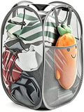 HOUSE AGAIN Strong Mesh Pop Up Laundry Hamper, 70L Collapsible Laundry Basket by HOUSEAGAIN