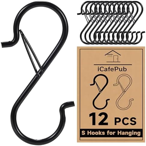 12 PCS S Hooks for Hanging by Unknown