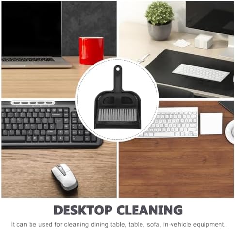 Mini Broom and Dustpan Keyboard Cleaning Brush and Small Handheld Dust Pan - Image 5