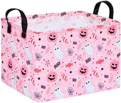 MAIZMZ Halloween Storage Basket Pumpkin Ghost Gift Basket by MAIZMZ