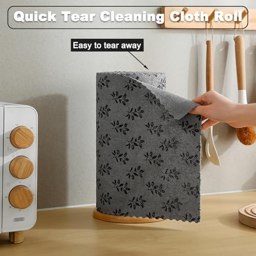 Microfiber Cleaning Cloth Roll, 80 Pack Cleaning Towels, Lint Free Rags Paper - Image 3