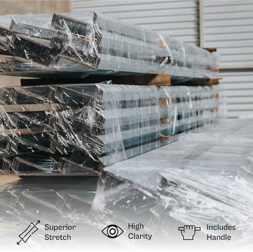 PSBM Mini Stretch Wrap with Plastic Handle, 12 Rolls 5 Inch x 1000 Feet 55 - Image 5