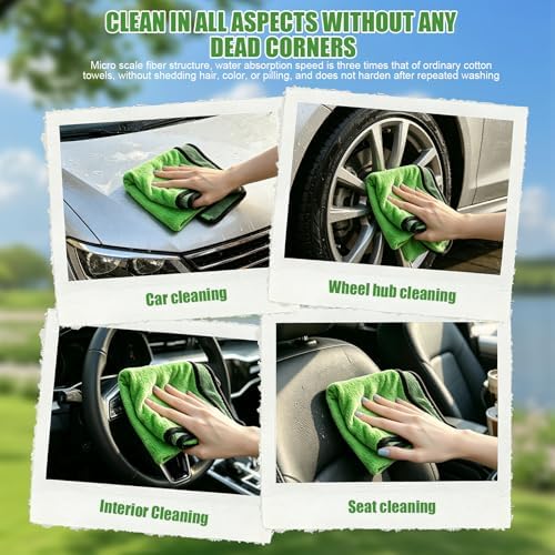 4PCS Microfiber Cleaning Cloth - Image 6