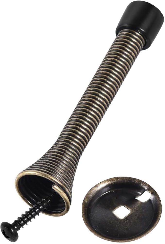 KISEER 24 Pack Spring Door Stops 3 1/4 Inch Flexible Heavy Duty Spring Door - Image 7