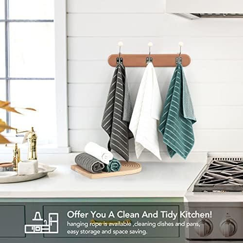 PY HOME & SPORTS Microfiber Kitchen Dish Towels 6 Pack- 17 x 25” Super - Image 4