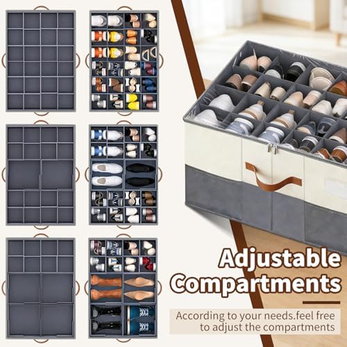 Premium 24-Pair Shoe Organizer - Image 3