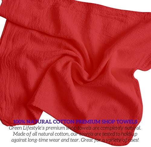 GREEN LIFESTYLE Shop Towels 12" x 14" 600 Pack - Image 4