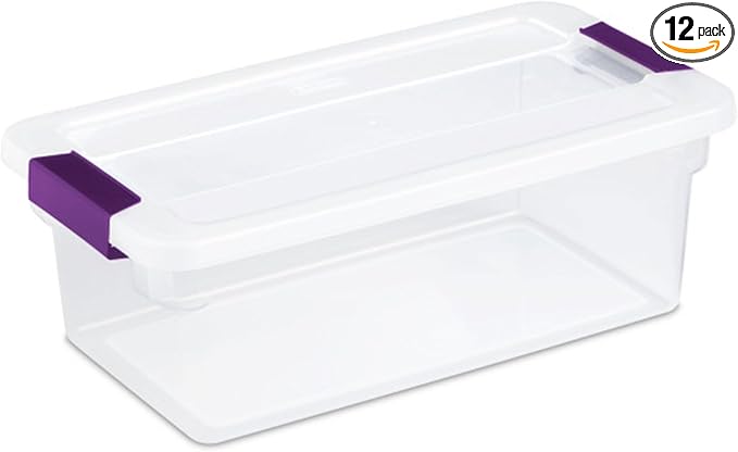 Sterilite ClearView Latch Boxes, Storage Bins by Sterilite