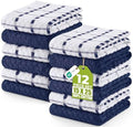 Utopia Towels Kitchen Towels 12 Pack 15x25 Inch Ring Spun Cotton Navy by Unknown