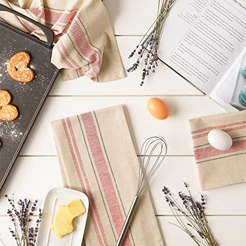 DII French Stripe Dishtowels, Kitchen Collection, 20 x 30 - Image 4