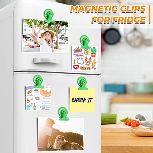 VNDUEEY 20 Pack Fridge Magnets Refrigerator Magnets, Strong Magnetic Clips - Image 2