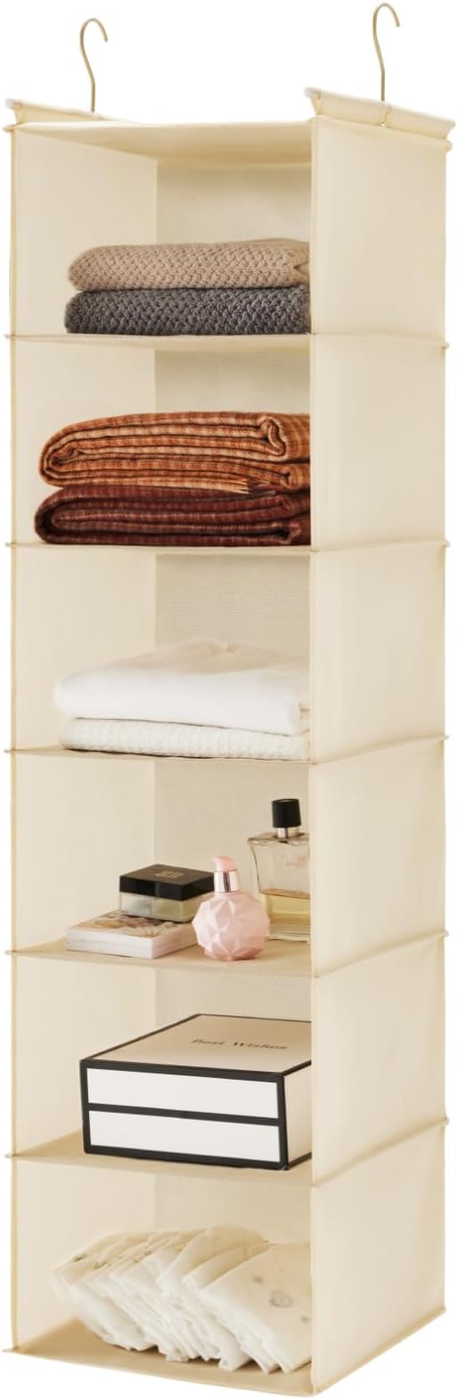 MAX Houser 6 Tier Shelf Hanging Closet Organizer by MAXHouser