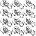 FINDMAG Heavy Duty Magnet Hooks 100 LBS, Strong Magnetic Hooks, 12 Pack by FINDMAG