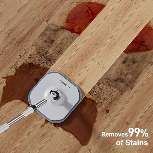 HoMettler Mop and Bucket Set, Spin Mop and Detachable Inner Mop Bucket - Image 6
