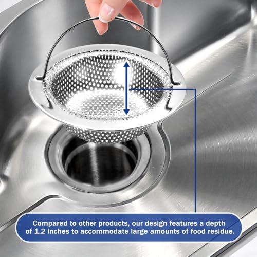 4 Pack Kitchen Sink Drain Strainer - Image 4