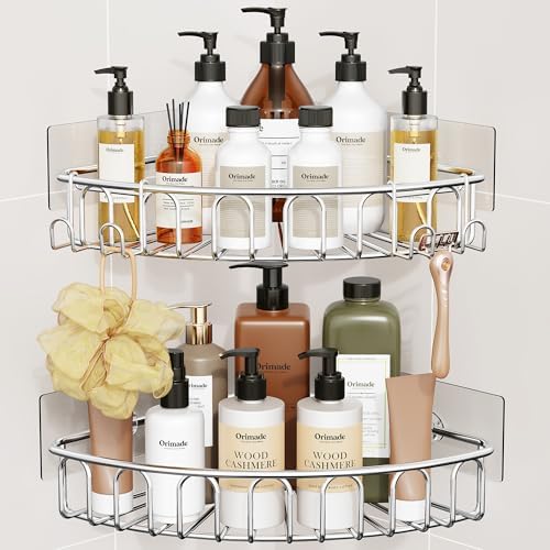 Orimade Corner Shower Caddy Stainless Steel by Orimade
