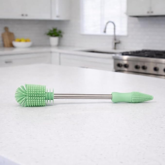 Haakaa Food-Grade Silicone Double-Ended Cleaning Brush | Household Cleaning - Image 2