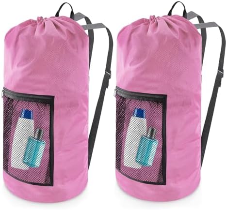 Laundry Bag Backpack, Olosar 2PCS Extra Large Travel Laundry Bag by Unknown