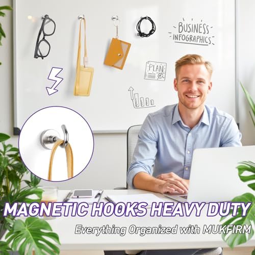 40 Pack Magnetic Hooks for Cruise Cabins 30lbs Heavy Duty Magnet - Image 7