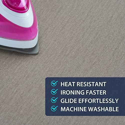 Seiritex Ironing Board Cover 12 x 32 inch, Fits Table Top Ironing Board Heat - Image 4