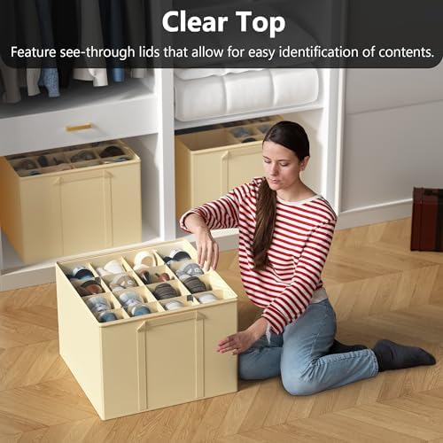SUOCO 2 Pack Shoe Organizer for Closet, Fits up to 32 Pairs, Small Space Shoe - Image 3