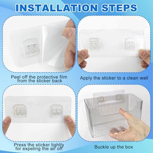 8 Pcs Storage Organizer Bins - Image 4
