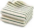 Jacquotha Green Striped Hand Towels by Jacquotha