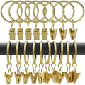 LLPJS 100 Pack Curtain Rings by LLPJSCurtainRingsClipHooks
