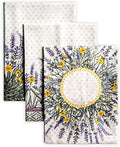 Maison d' Hermine Kitchen Towels Set of 3 Reusable 100% Cotton 27.50" x 20" by MaisondHermine