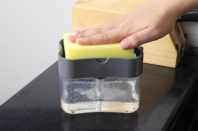 2-in-1 Kitchen Dish Soap Dispenser - Image 5