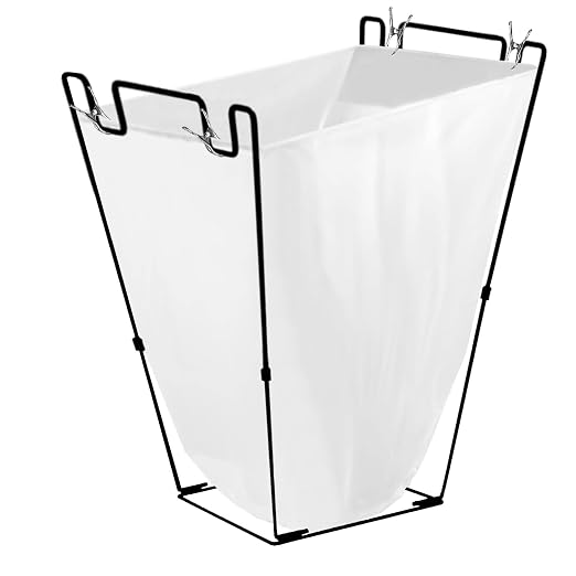 1PCS Garbage Bag Holder, Metal Trash Bags Stand Frame | Trash Bag Holds 30-45 by Focefec