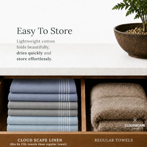 CLOUDSCAPE Kitchen Towels Cotton - Image 7