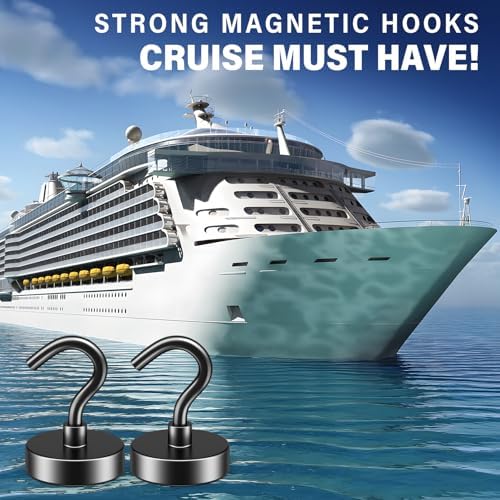 FINDMAG Heavy Duty Magnetic Hooks, 50LB+ Magnets - Image 2