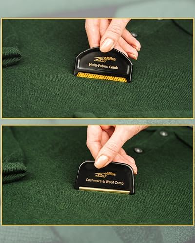 ZEFFFKA Cashmere Fine Wool Clothes Sweater Multi-Fabric Garments De-Pilling - Image 4
