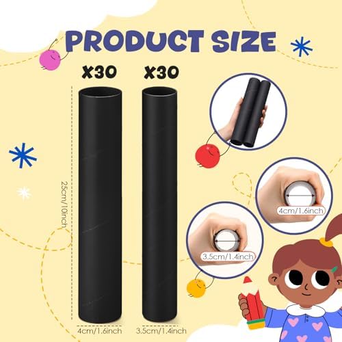 MotiMind 60 Pcs Cardboard Tubes - Image 2