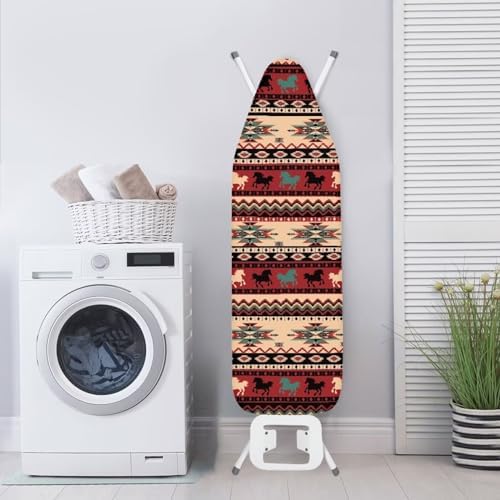 GLENLCWE South Aztec Style Ironing Board Cover, 54x15 inches, Farmhouse Ironing - Image 3