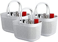 UUJOLY Plastic Portable Shower Caddy Basket, Storage Organizer by UUJOLY