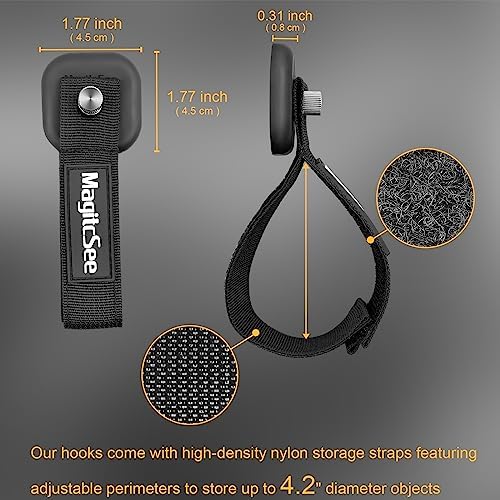 2 Pack Heavy Duty Magnetic Hook Straps - Image 2