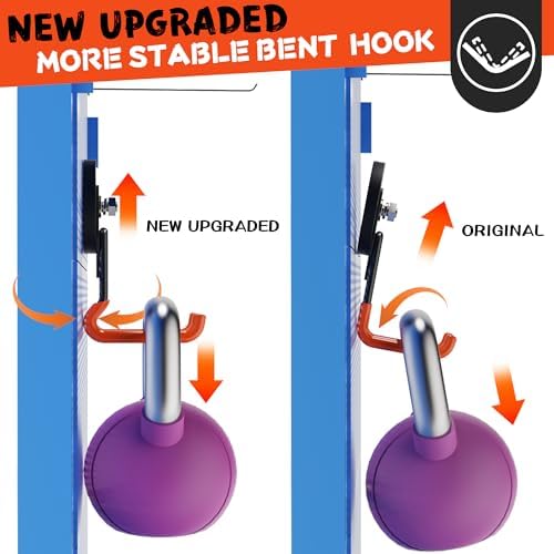 ULIBERMAGNET New Upgraded Heavy Duty Magnetic Garage Hooks, 3 Pack Strong Large - Image 3