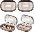 Kigley 4 Pcs Travel Swab Container by Kigley