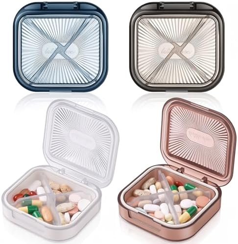 Kigley 4 Pcs Travel Swab Container by Kigley