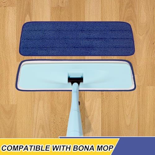 16.5 Inch Reusable Mop Pads Microfiber Spray Mop Replacement Heads - Image 2