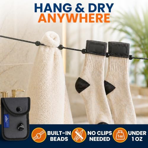 Travel Clothesline – Lightweight Portable Clothesline - Image 3