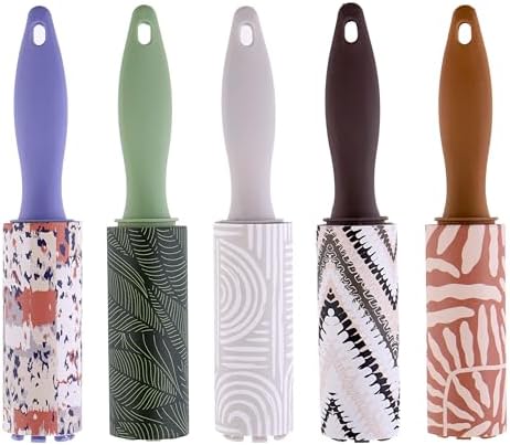 5pc Boho Mini Lint Roller Value Pack - Image 2