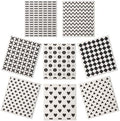 Lucomb 8 Pack Swedish Kitchen Dishcloths, Reusable Dish Cloth Paper Towels by Lucomb