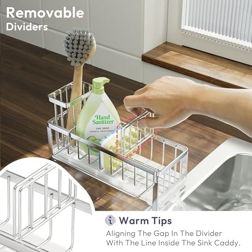 SWTYMIKI Sponge Holder for Kitchen Sink - Image 5