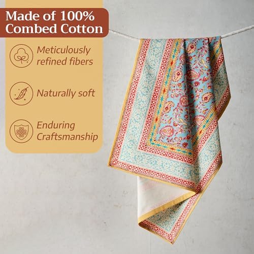 Maison d' Hermine Kitchen Towels Set of 3 100% Combed Cotton 27.50"x20" - Image 4